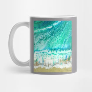 #1 Beach Shore With Sand And Surf Mug